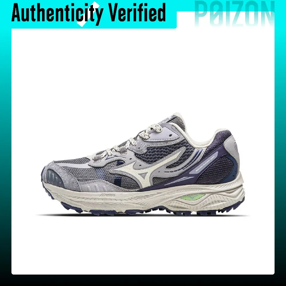 Mizuno Racer ADV Low top Lightweight EVA Material Casual Trail Running Shoes Unisex Purple Mist Spirit D1GH241211
