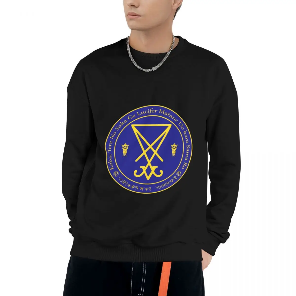 

Lucifer LaVey Hidden Devil Sigeal Sigil De Lucifer Sigil Church Of Satan Casual Sweatshirts Men Women Cotton Hoodies Pullover