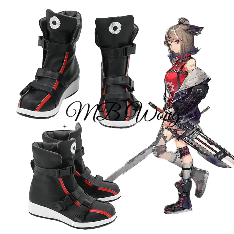 

Game Arknights Cutter Cosplay Shoes Boots Halloween Carnival Party Costumes Accessories Props Custom Made Unisex Any Size