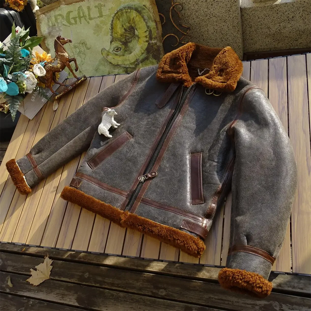 Brown fur