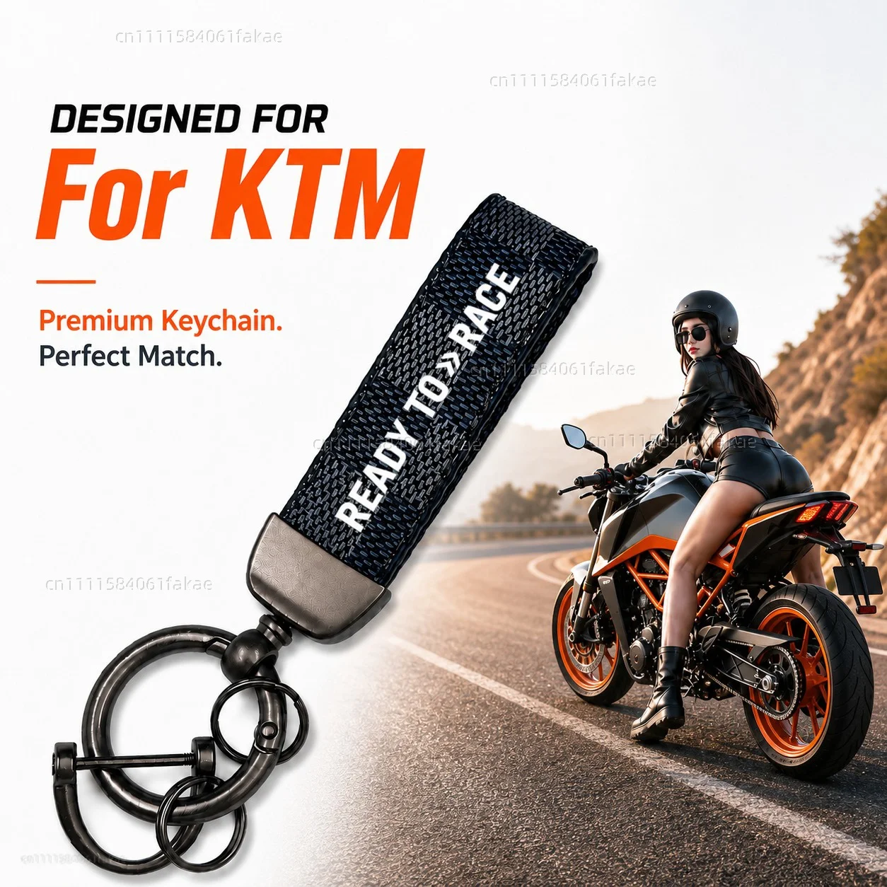 

For KTM Duke 390 1290 790 890 690 1090 1190 990 125 200 250 Duke1290 Motorcycle Keychain Custom Logo Gift for Rider Men Women