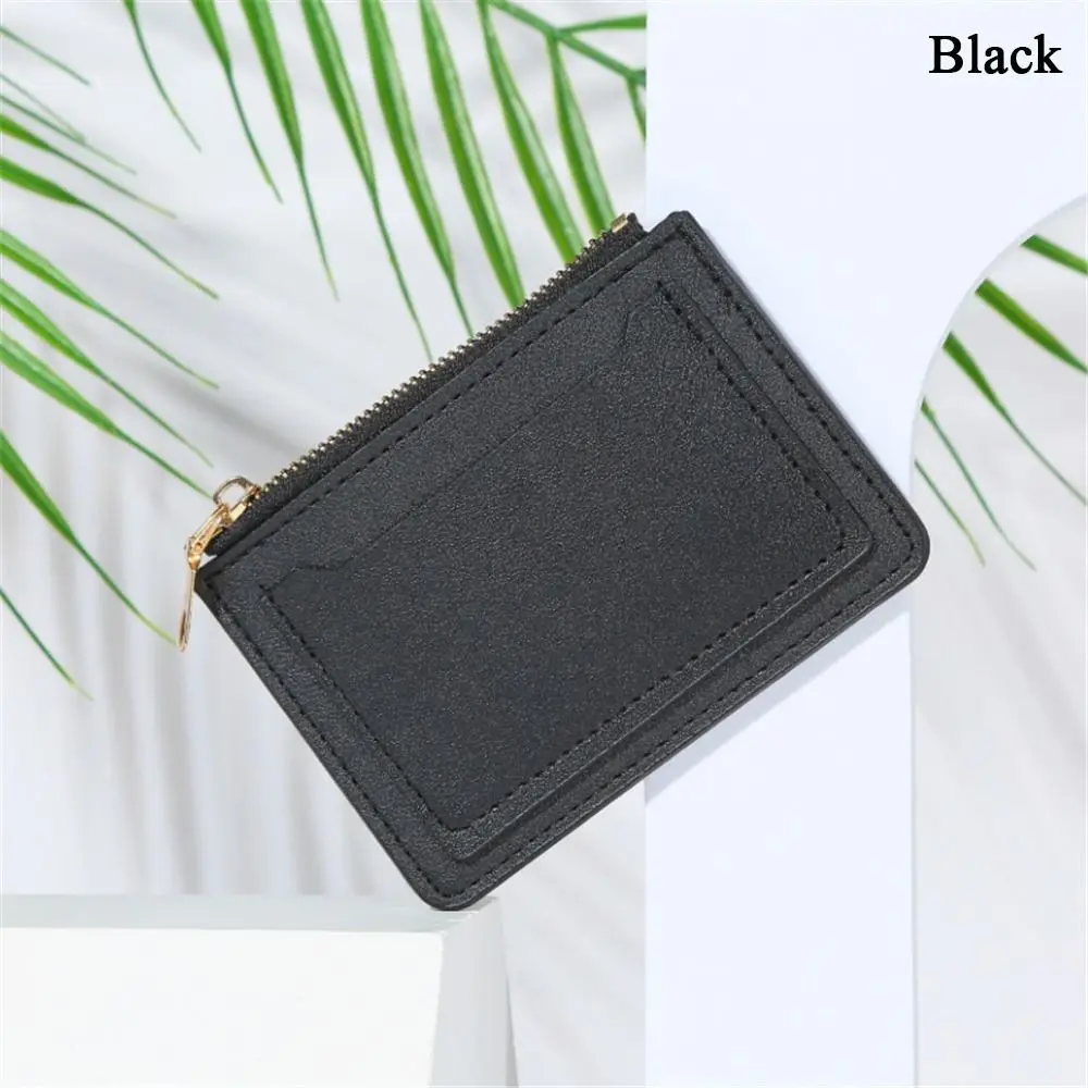

Fashion PU Leather Pouch Card Holder Short Wallets Money Bag Mini Coin Purse
