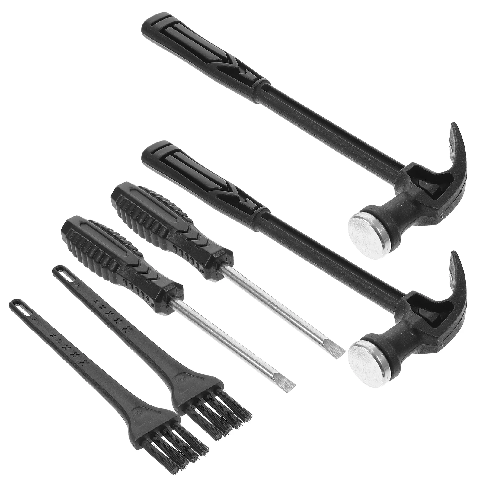 

2 Sets Children Archaeological Excavation Tools Toys Kids Digging Black Kit Plastic Hammer Chisel Toy Fine Motor