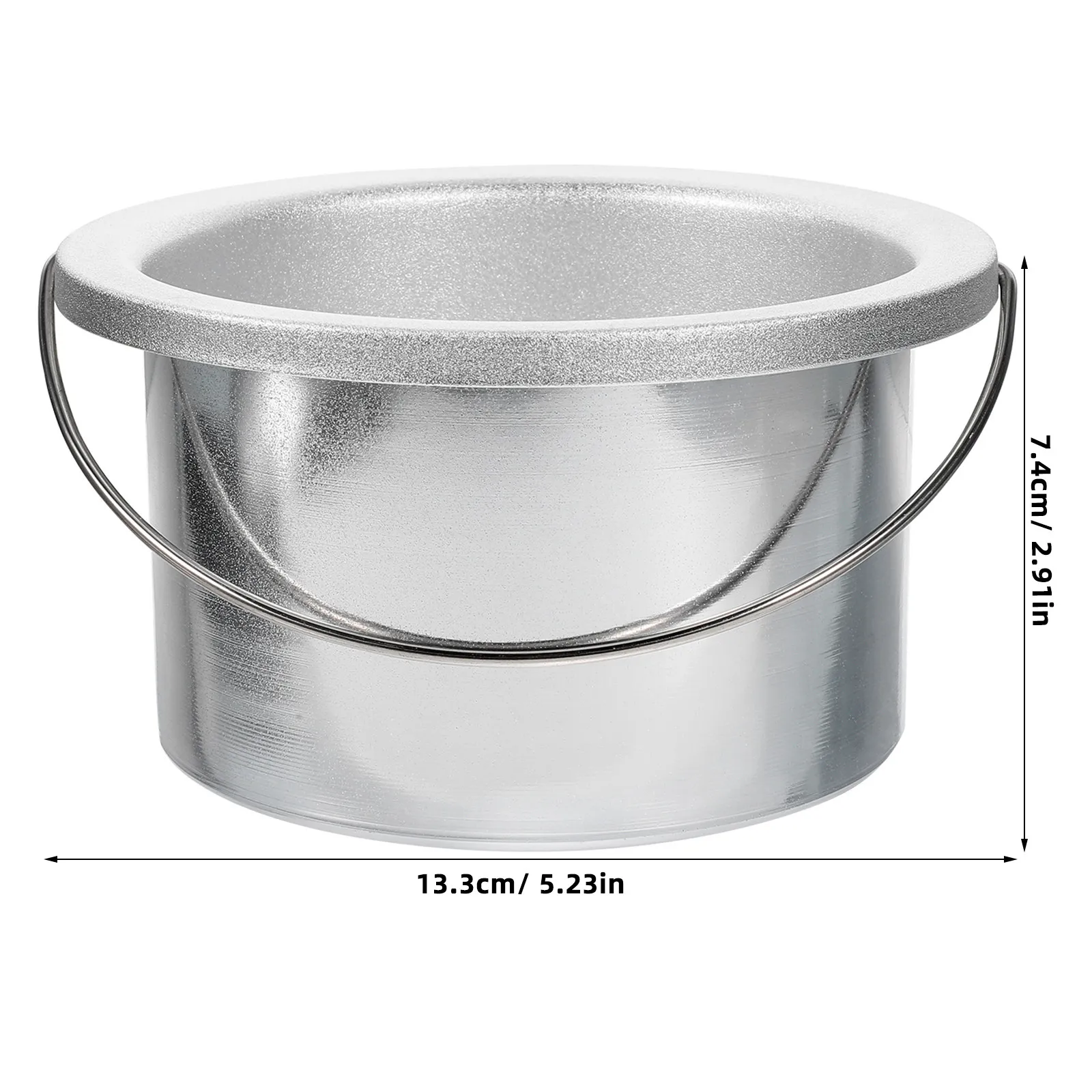 1Set Wax Heater Inner Pot Nonstick Aluminum Bowl Melting Container Reliable Wax Melting Tool Hair Removal Care