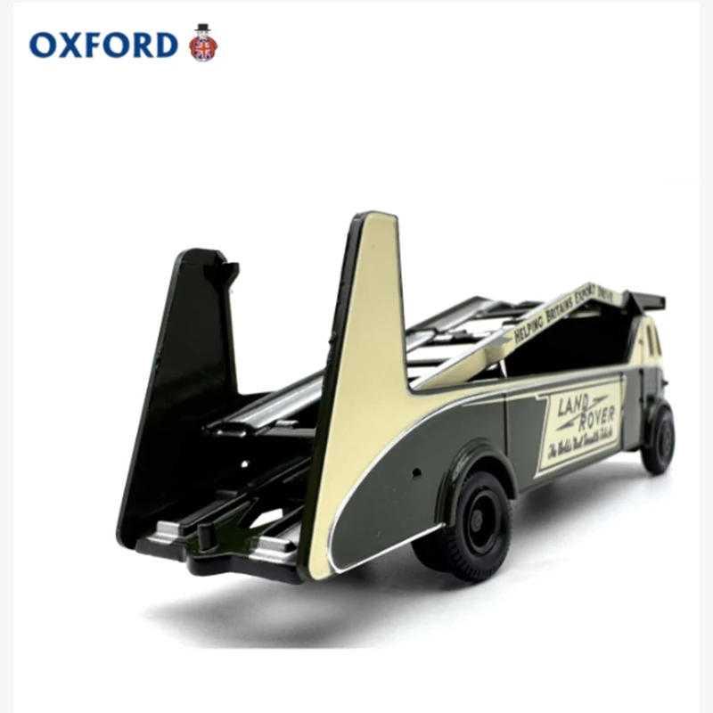 OXFORD Alloy 1/76 Leland Transport Vehicle Fleet Trailer Car Model Collection Display Toy Gifts Souvenirs