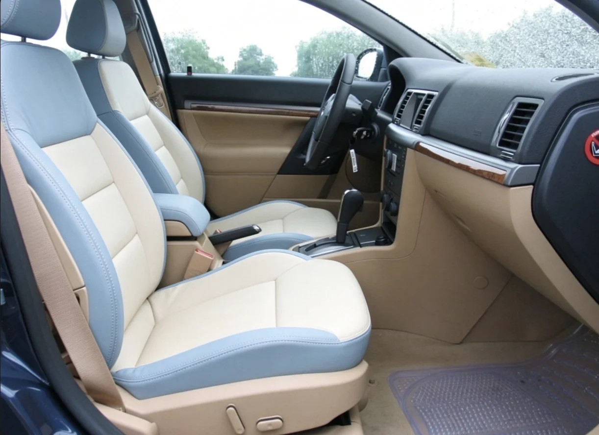Für Opel Vectra C 2006 Maßgefertigte Autositzbezüge Luxuriöses Nappaleder 100% Passgenau Innenausstattung 360 ° Vollständige Abdeckung – Detail 6
