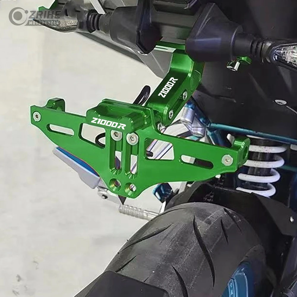 

Аксессуары для KAWASAKI Z1000R Z 1000R 2003-2023 2022: Держатель номерного знака, рамка для номерного знака, кронштейн для светодиодной подсветки, указатель поворота.