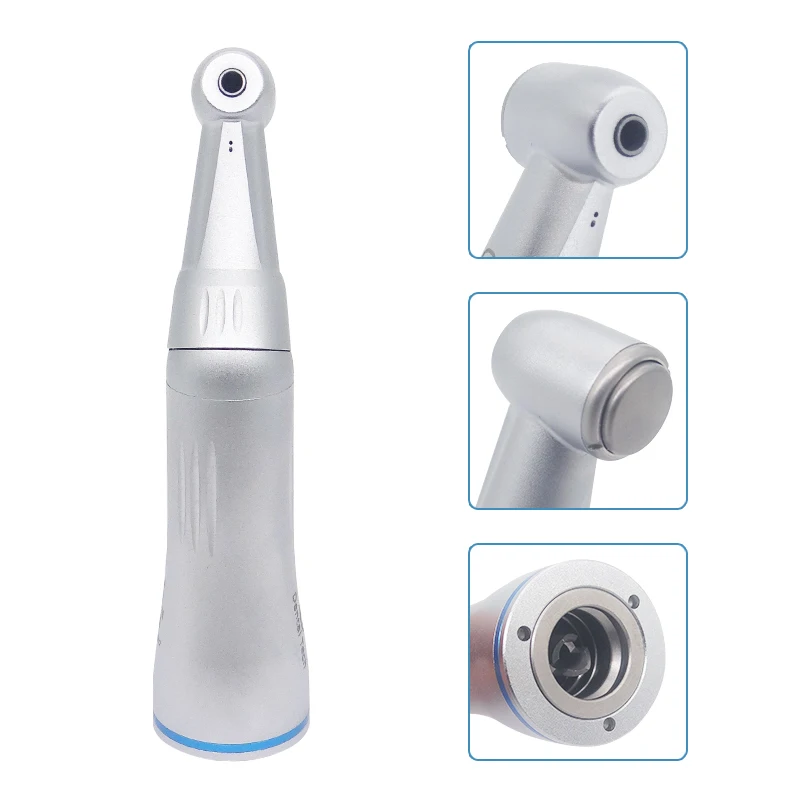 Dental C4 C5 C6 Contra Angle Straight Nose Cone Air Motor Latch type Low Speed Handpiece Inner Water Internal Spray Push Button