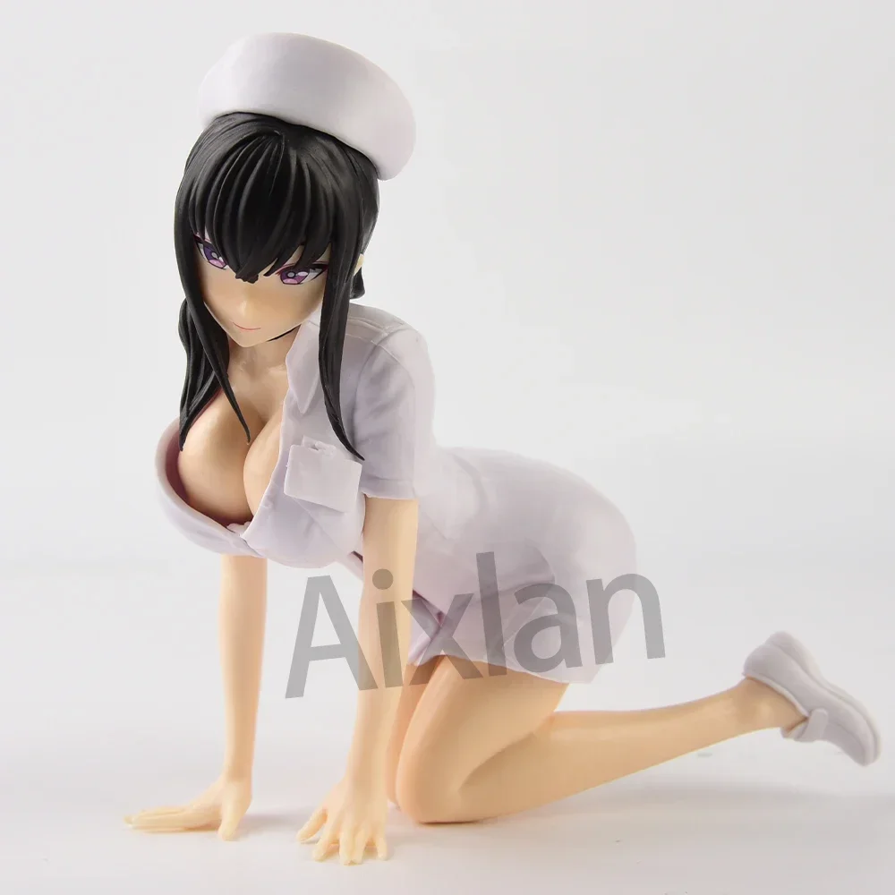 14CM Union Creative Anime Lechery Figure The Nurse Sexy Girl PVC Action Figure Collectible Model Toys Kid Gift