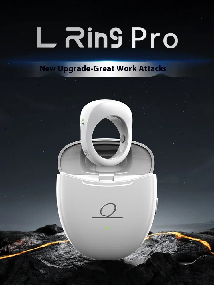 Toall L Ring Pro Ring Mouse Remote Control Bluetooth Wireless Intelligent Ai Ring Mouse Controller for Ipad Mac Tv Pc Accessory