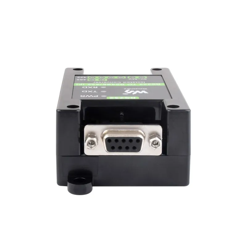 Puces SP3232EEN et SP485EEN originales intégrées, Options pour RS232 DB9 mâle, convertisseur isolé numérique actif RS232 à RS485/422