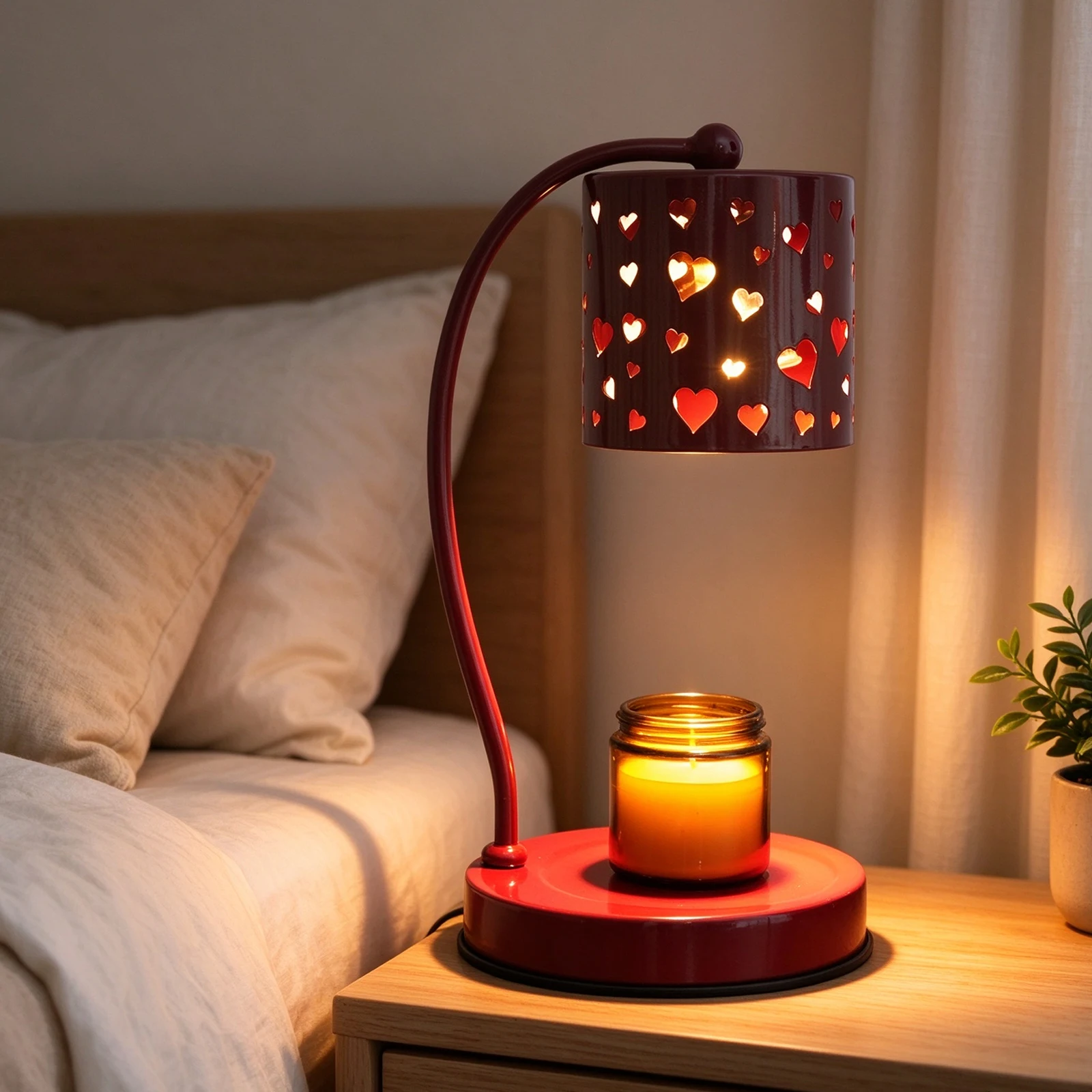 Candle Warmer Lamp With Timer Dimmable Electric Warming Light For Jar Candles Flameless Wax Melter Home Decor Gift For Girl