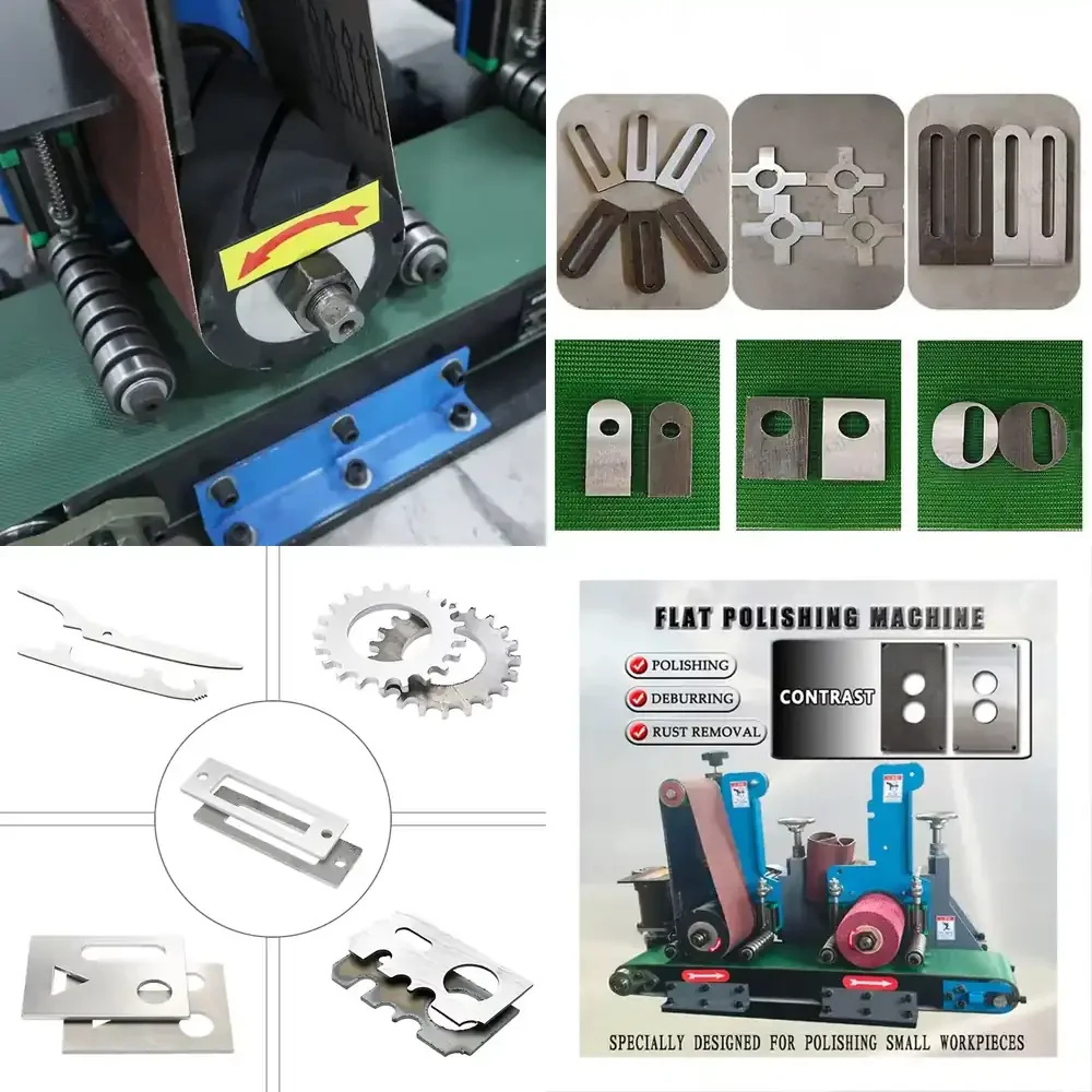

Hot Sales Jinzhu 150mm Double Station Deburring Rust Wire Drawing Motor Plate Machine Abrasive Belt Metal Polisher