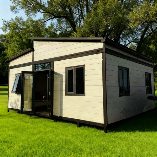 Customized Knockdown Transportable Cabin Lightweight Foldaway Structure for Remote Field Camp Clearance Sale