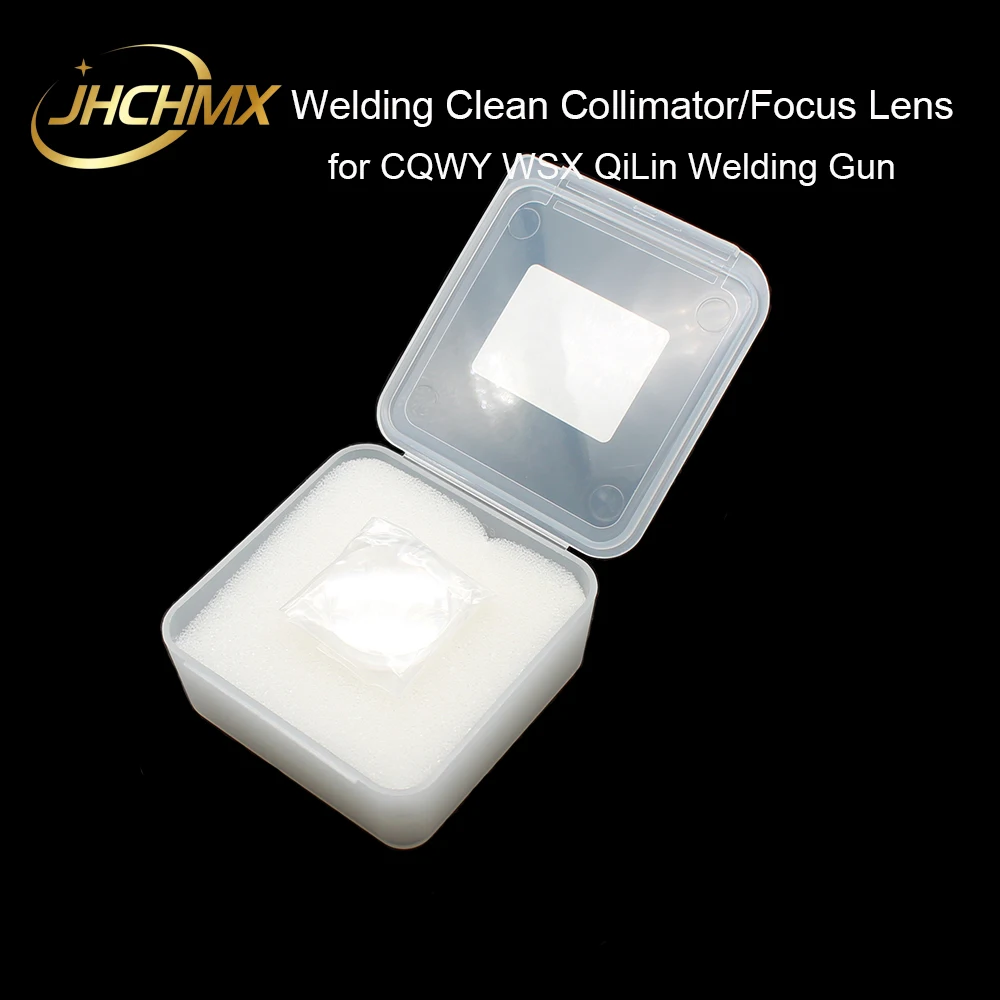 JHCHMX Laser Hand-hold Welding Clean D16/20 Collimator Focus Lens D20*4.5-F150 for CQWY WSX QiLin HanWei Sup Au3tech Welding Gun