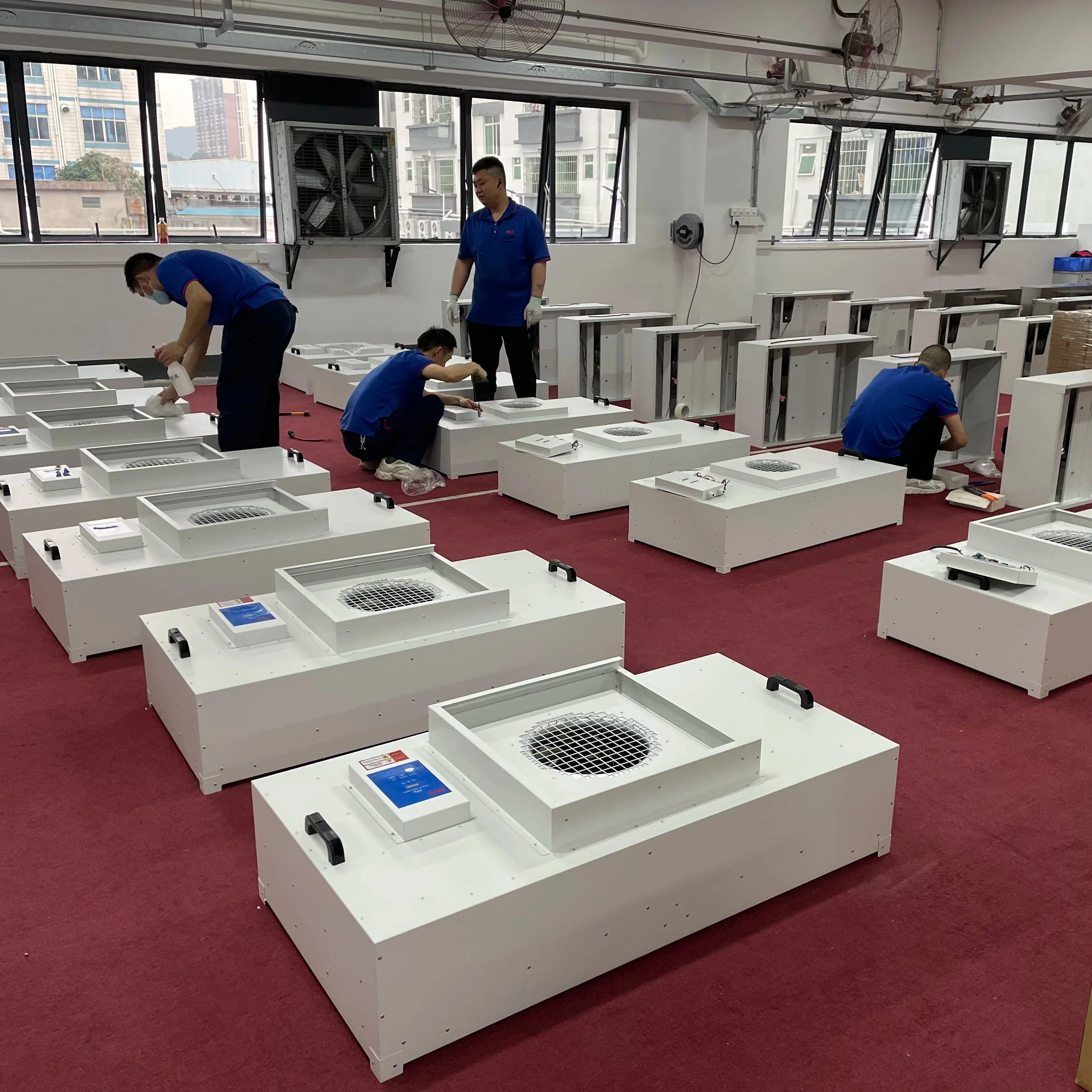 

Professional Large Air Flow Iso 5 Hepa Ffu Laminar Flow Hood for Dust Free Clean Room