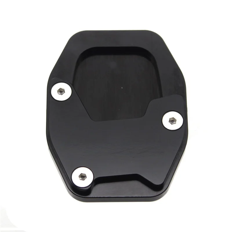 Motorcycle Kickstand Enlarge Plate Foot Side Stand Extension Support Pad for Honda CB750 CB 750 Hornet 2023-(Black)