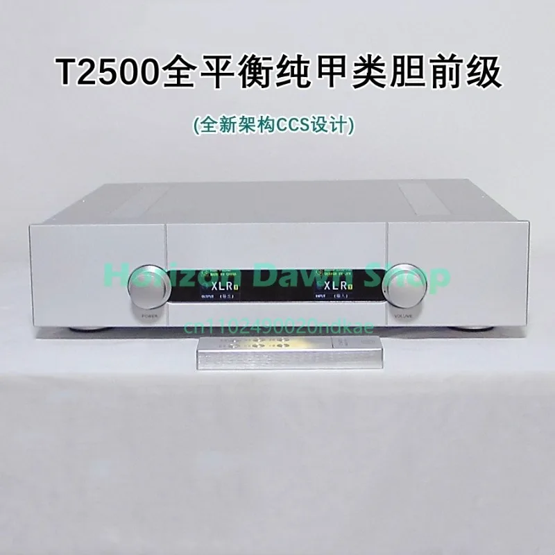 T2500 Fully Balanced Remote Control Fever Hifi Flagship Pure Class A Tube Preamplifier
