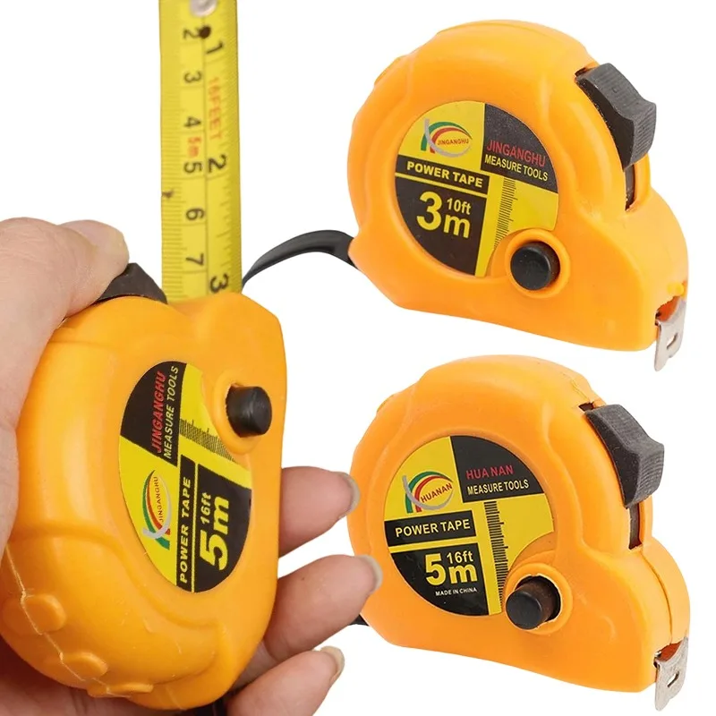 3m 5m Metric Tape Measure Self Locking Measuring Tool Heavy 