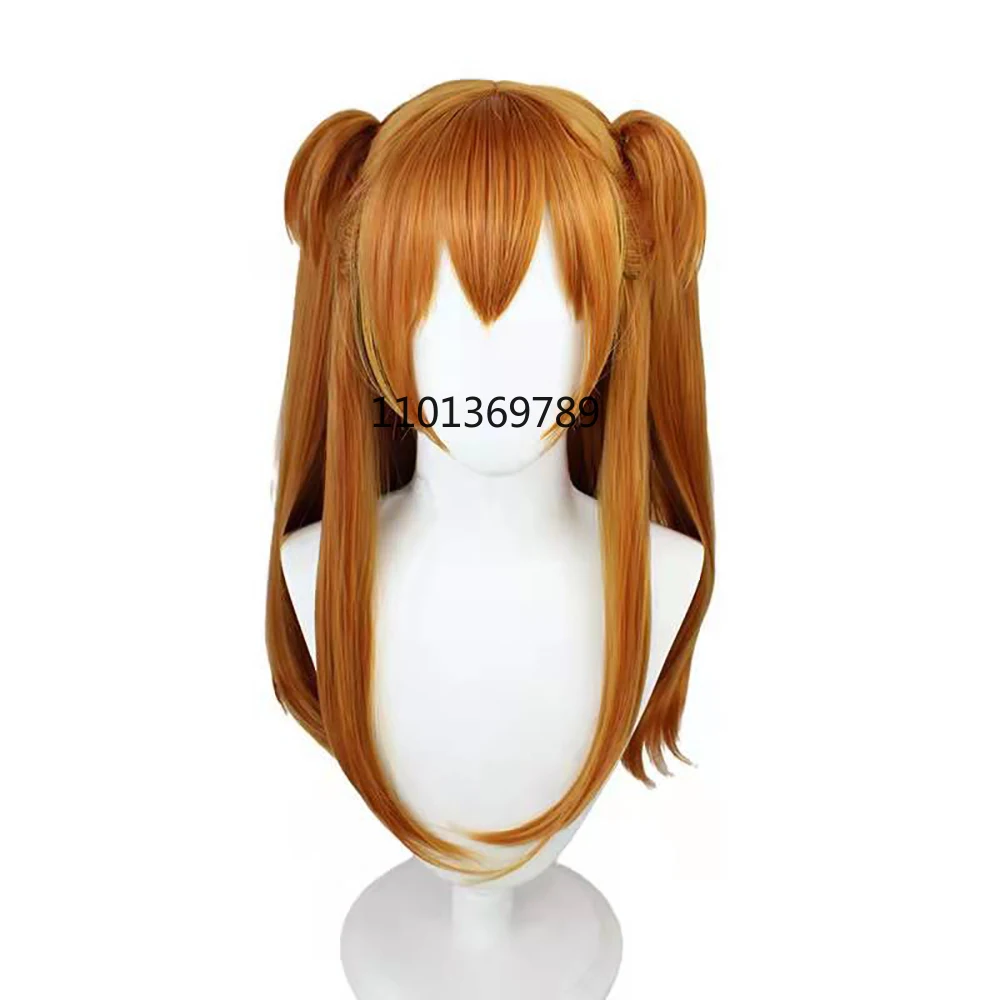 Anime Asuka Langley Soryu Costume Cosplay Parrucca Fermagli per capelli Rei Ayanami Cosplay Ragazza Donna Halloween Loli Accessorio di abbigliamento