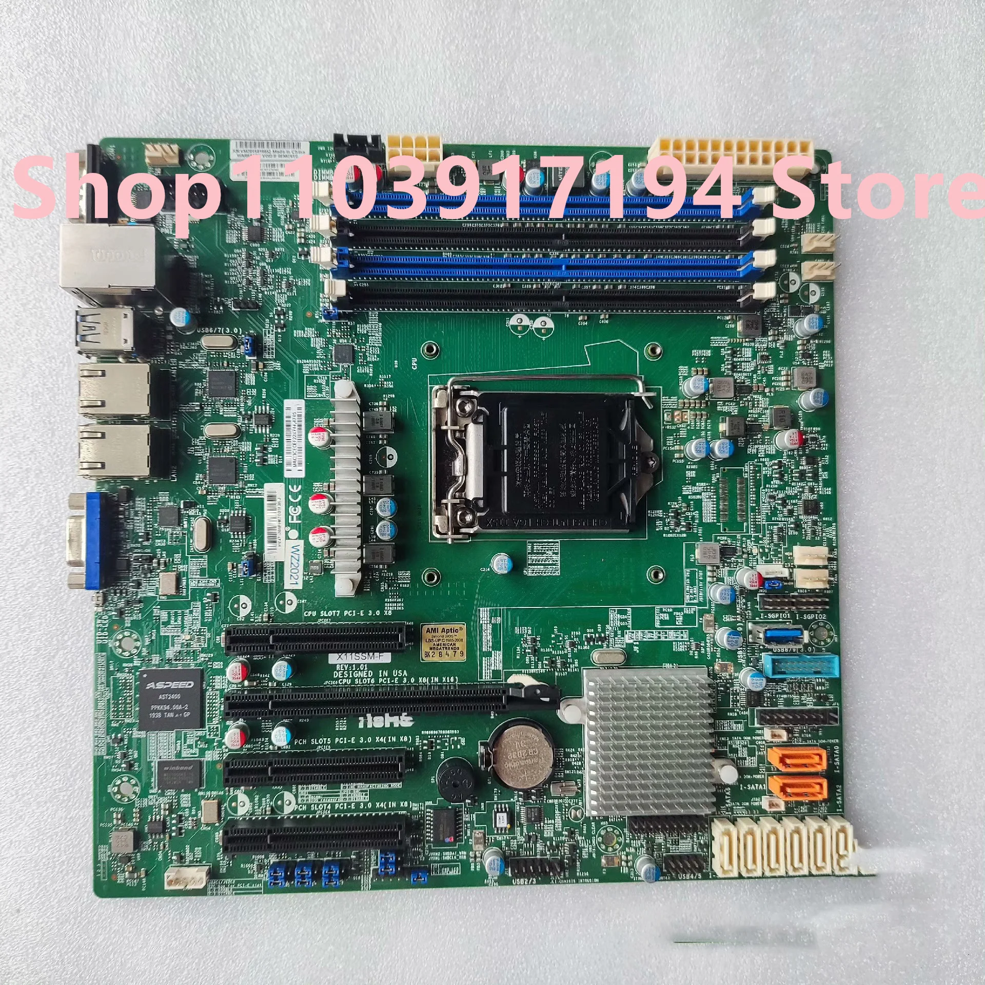 

Для материнской платы Supermicro X11SSM-F Server