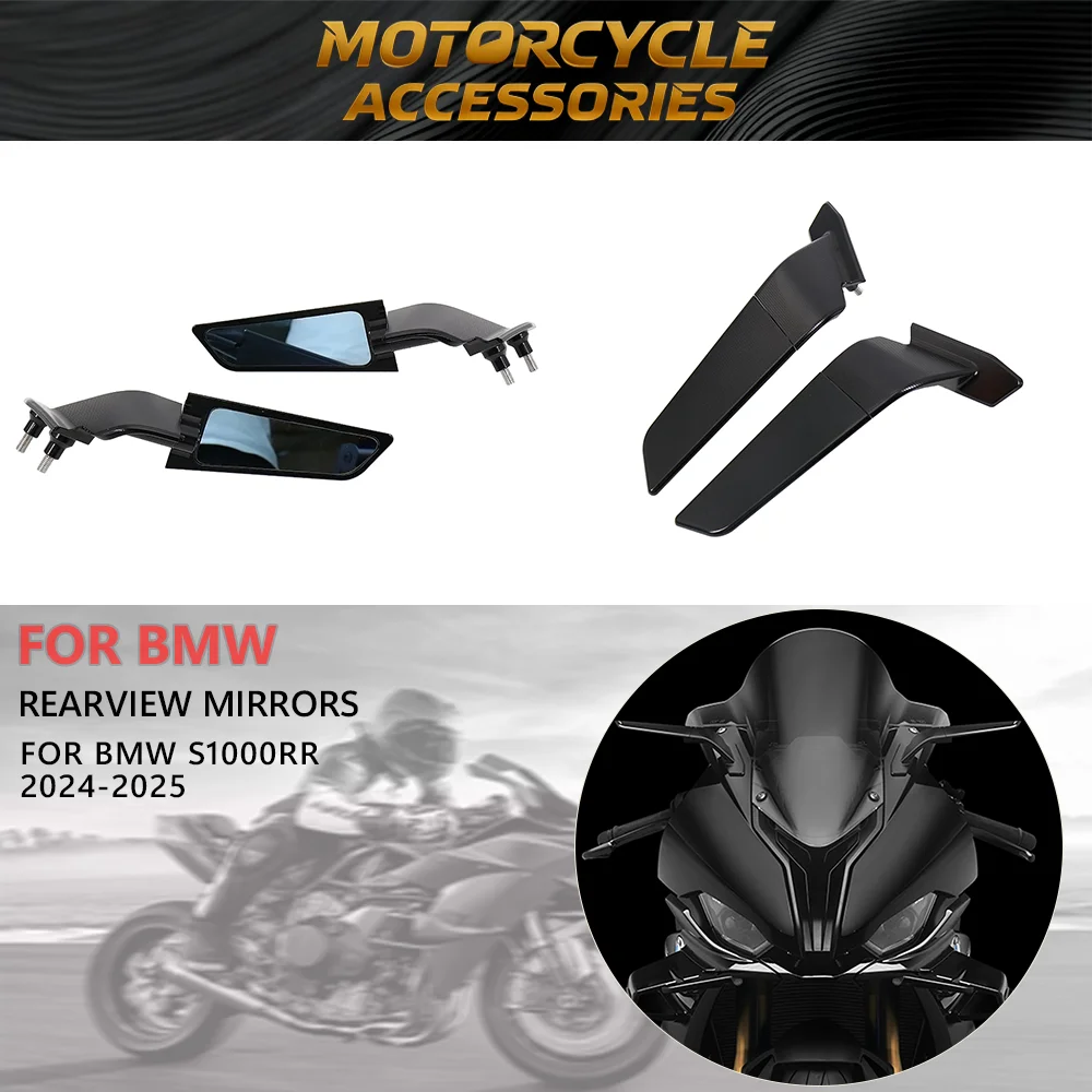 

2024-2025 New S1000RR For BMW S1000RR s1000 rr Motorcycle Rear View Mirrors Adjustable CNC Aluminum Mirror Accessories