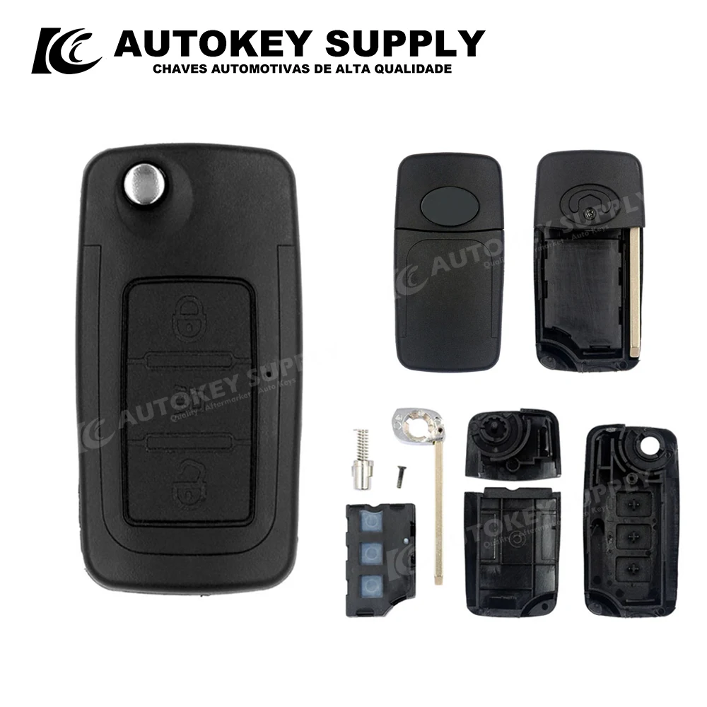 

ForGreat Wall H6 Foldable Key Shell 3 Buttons Autokeysupply AKGAF104