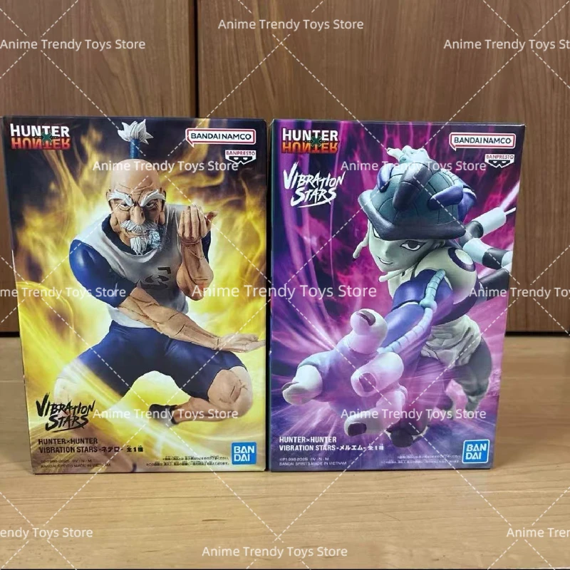 In Stock BANDAI BANPRESTO HUNTER×HUNTER Meruem Aizakku Netero VIBRATION STARS Anime Figure Toys PVC Model Collection Gift WY view 2