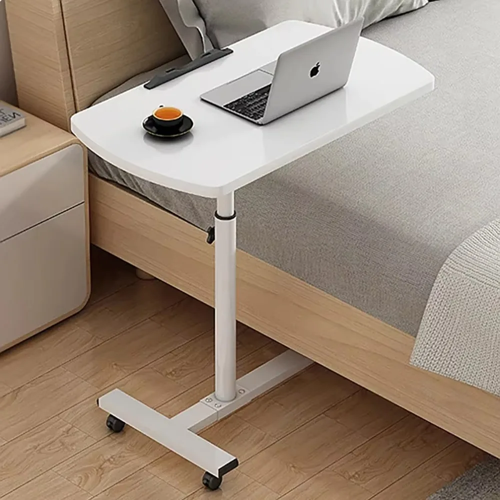 Movable Folding Side Table Sofa Bedside Movable Table Angle Height Adjustable Mini Table