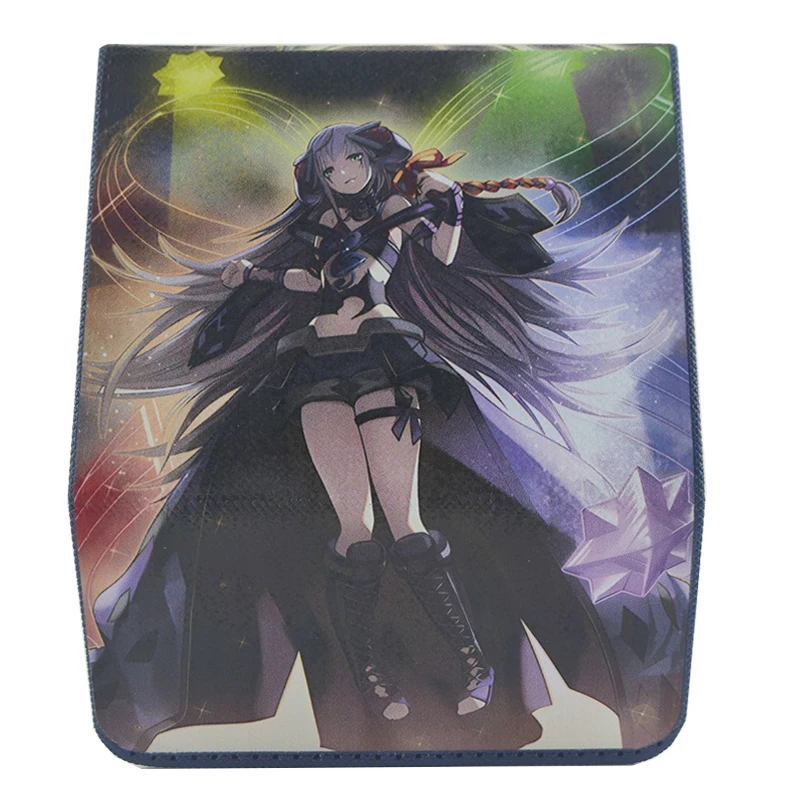 

Diy Self Made Yu-Gi-Oh! Knightmare Corruptor Iblee Card Storage Box Ygo Knightmare Leather High-End Card Storage Box Gift Toy