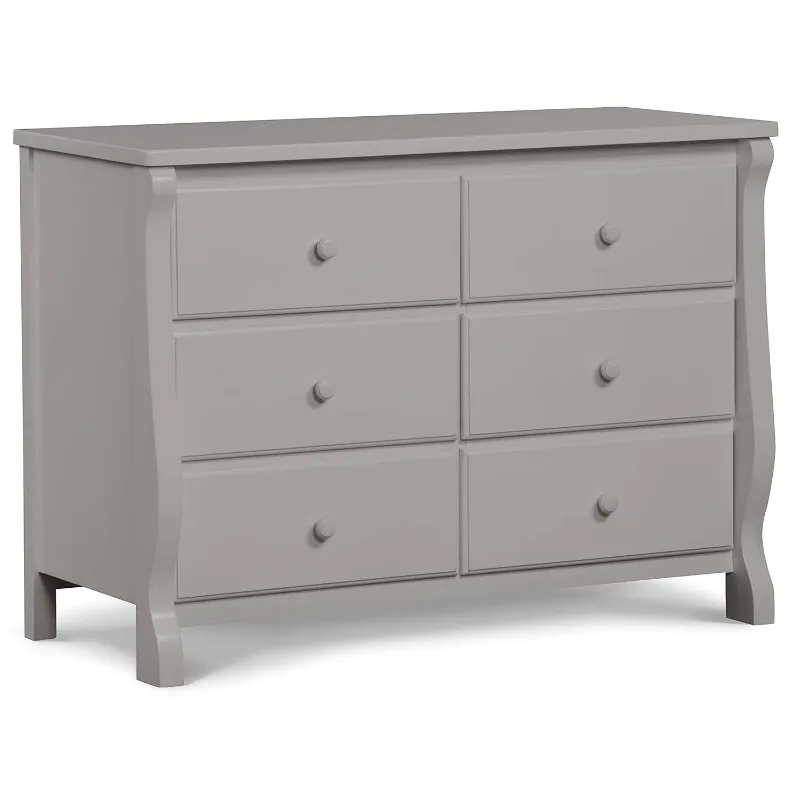 

Universal 6 Drawer Dresser with Interlocking Drawers - Greenguard Gold Certified