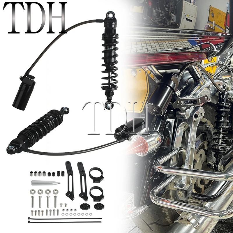 

Motorcycle Rear Shock Absorber For Halrey Touring Road Street Glide EFI FLHX FLHXST FLHXS FLHXSE FLHXU FLTRK FLTRUSE FLTRX 14-25