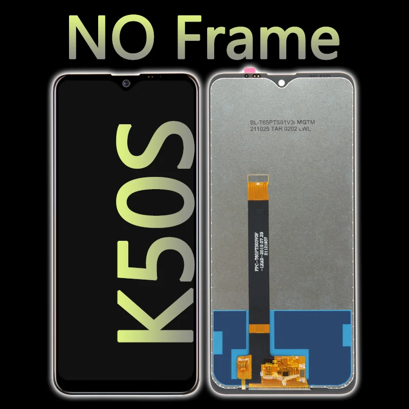 Phone Screen For LG K50S Lcd Pantalla For LG K50S LMX540HM LMX540BMW Lcd Display Replacement