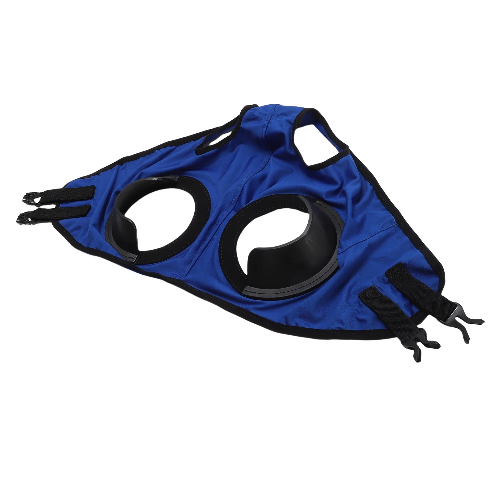 غطاء عين الحصان عالي التمدد من البوليستر المصنوع من جلد البولي يوريثان ومقاوم للرمال وقابل للتنفس لمستلزمات حزام الفروسية