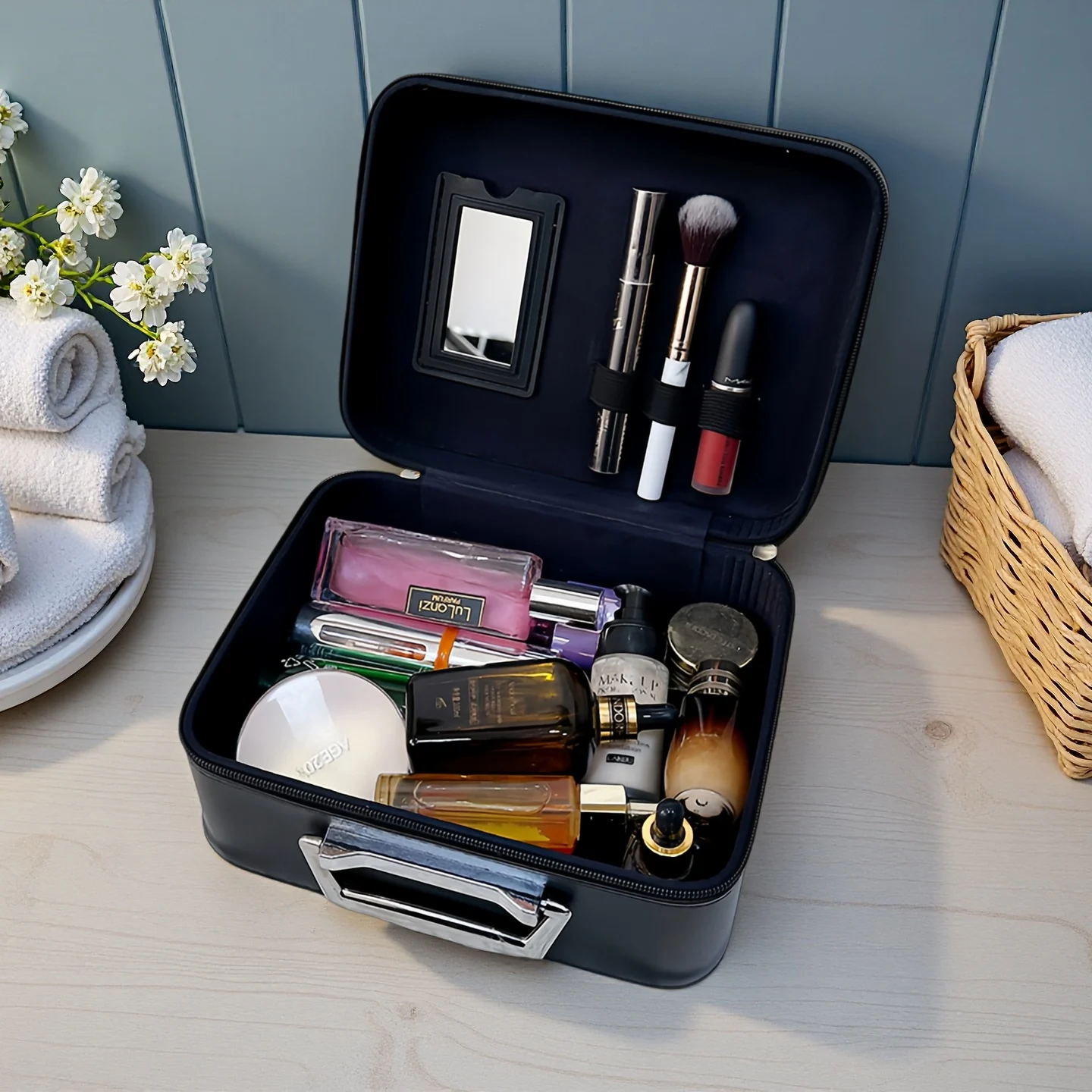 Travel Makeup Bag W… - image