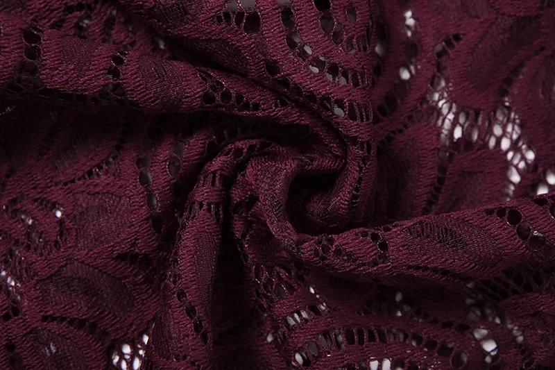 Kobiety Seksowny żakardowy koronkowy 2-częściowy zestaw z pełnym rękawem Wydrążony kombinezon bez pleców Top + Legginsy z rozcięciem Spodnie Party Clubwear Suit — zdjęcie 7