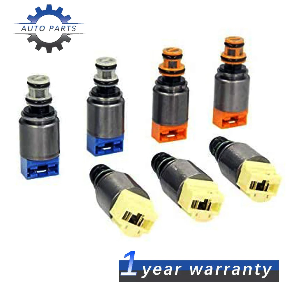 7PCS Original New 6HP21 6HP28 ZF6HP21 ZF6HP28 Transmission Solenoid Set For AUDI BMW Jaguar Land Rover 6HP34 ZF6HP3 1068298046