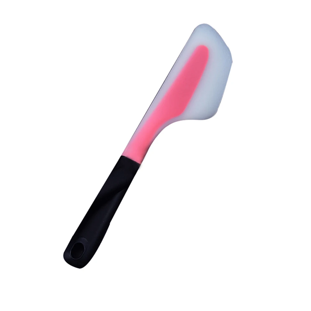 

High Temperature Resistant Silicone Scraper Red Silica Gel Butter Spatulas Baking Tool Cake Server Easy Clean Ductile Practical