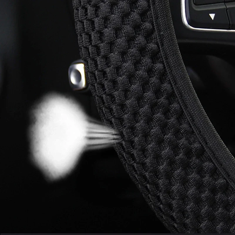 No Inner Ring Steering Wheel Cover Universal Three-dimensional Massage Mesh Elastic Breathable and Comfortable For Four Seasons