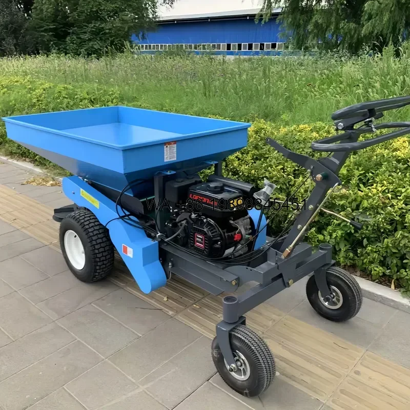 Wmwmnu for Automatic Garden Lawn Fertilizer Spreader Lawn Topdresser Lawn Sand Spreader