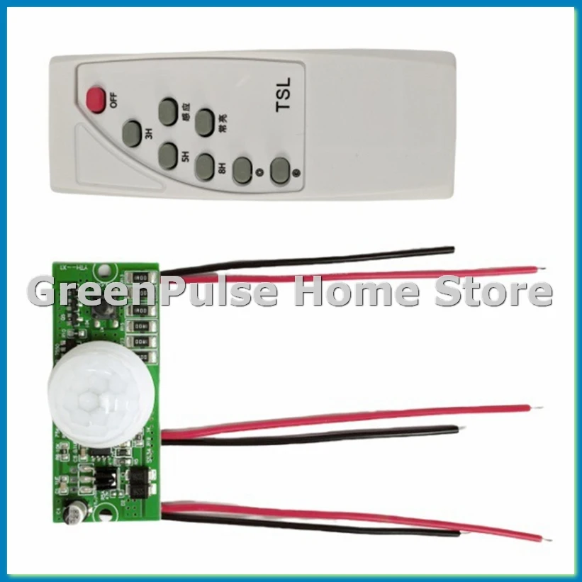 3.2V 3.7V Solar Lamp Board Solar Light Circuit Board Infrared Human Induction Solar Street Light Driver Board-AC17