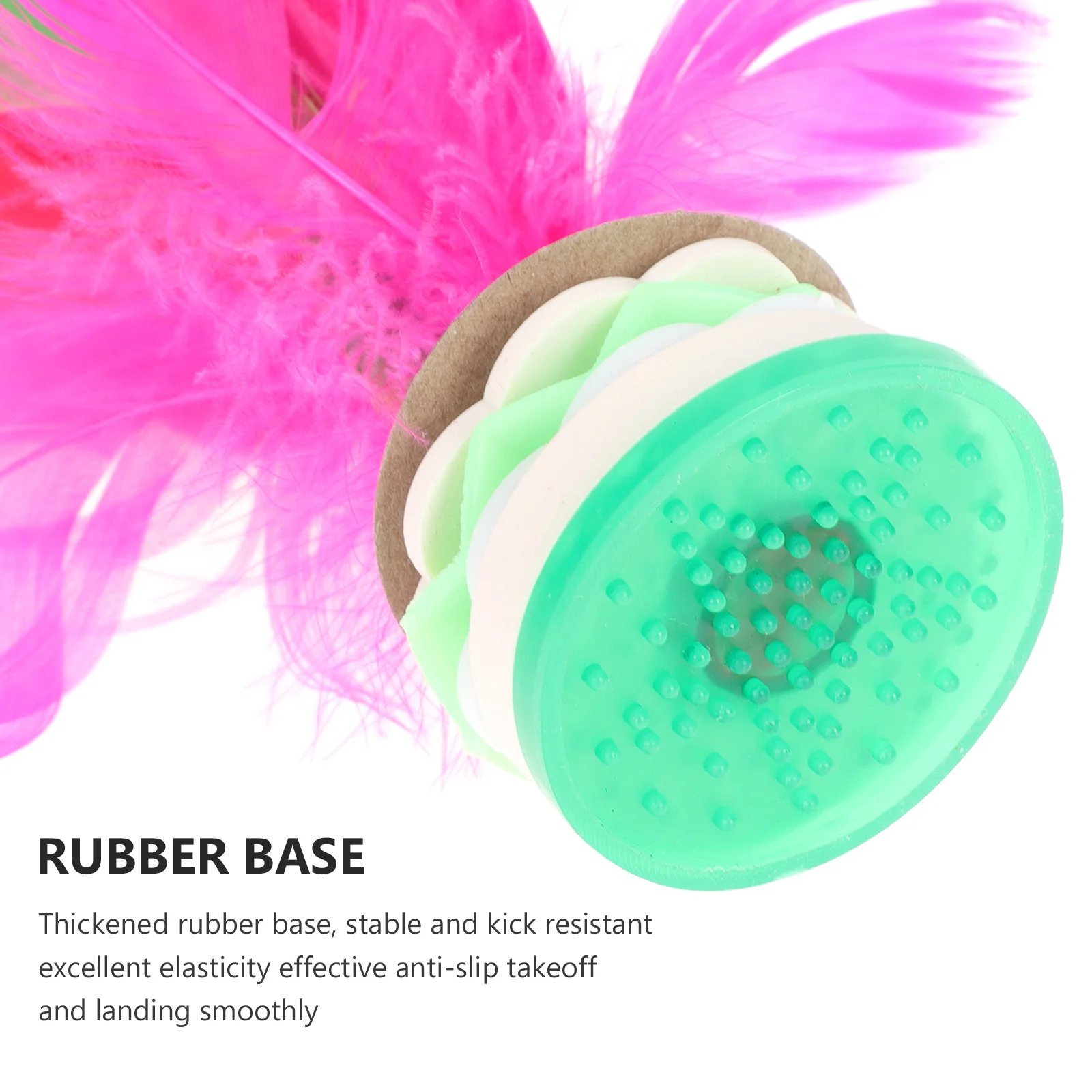 

5pcs Funny Shuttlecock For Kids Foot Exercise Bright Color Lightweight Outdoor Indoor Jianzi Shuttlecock Game Chinese