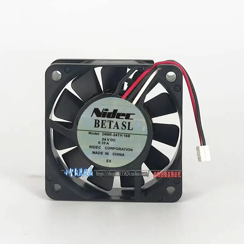 ORIGINELE D06R-24TH 16B 24 V 0.10A 6015 60*60*15mm NIEUWE KOELVENTILATOR RADIATOR