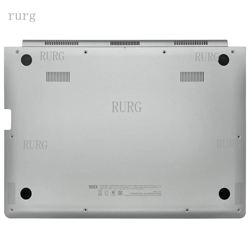 R+  For Samsung NP900X3C 900X3D 900X3E 900X3K Dshell Bottom Case Black Sliver