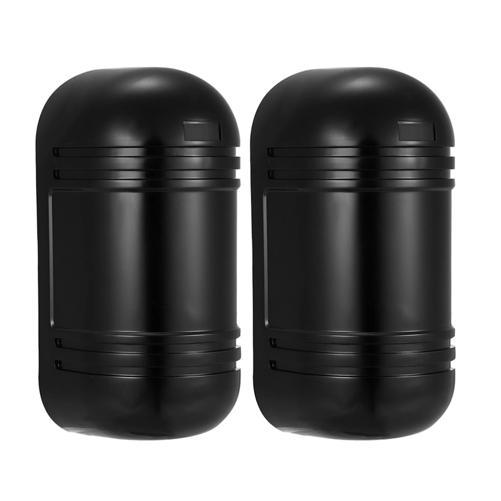 Wired Dual Beam Photoelectric Infrared Sensor Barrier Detector 100M Alarm Tamper Alarm Output for Park Courtyard Gate Door