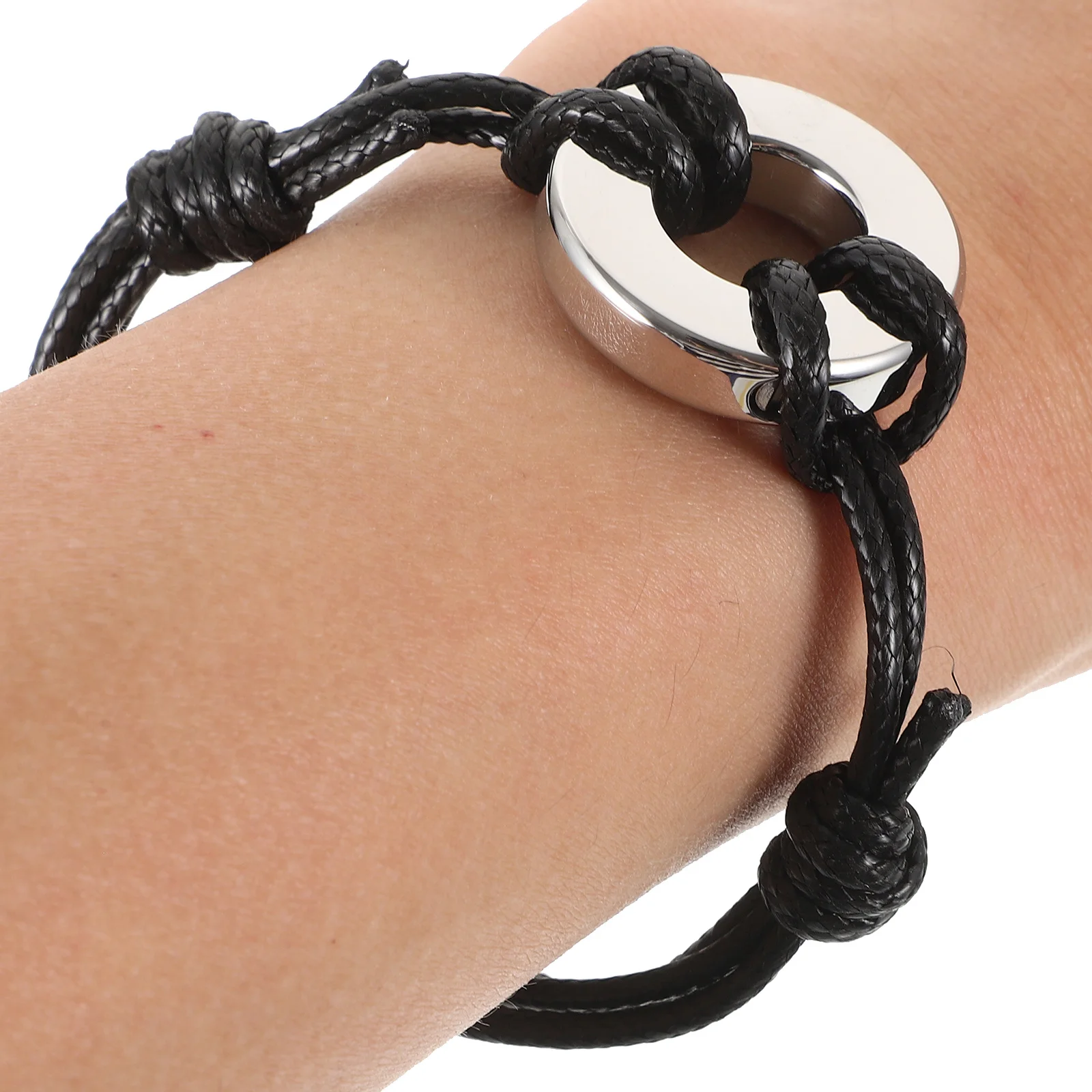 

Circle Braided String Woven Bracelet Adjustable Charming Wrist Jewelry Women Casual Party Accessories Bracelet