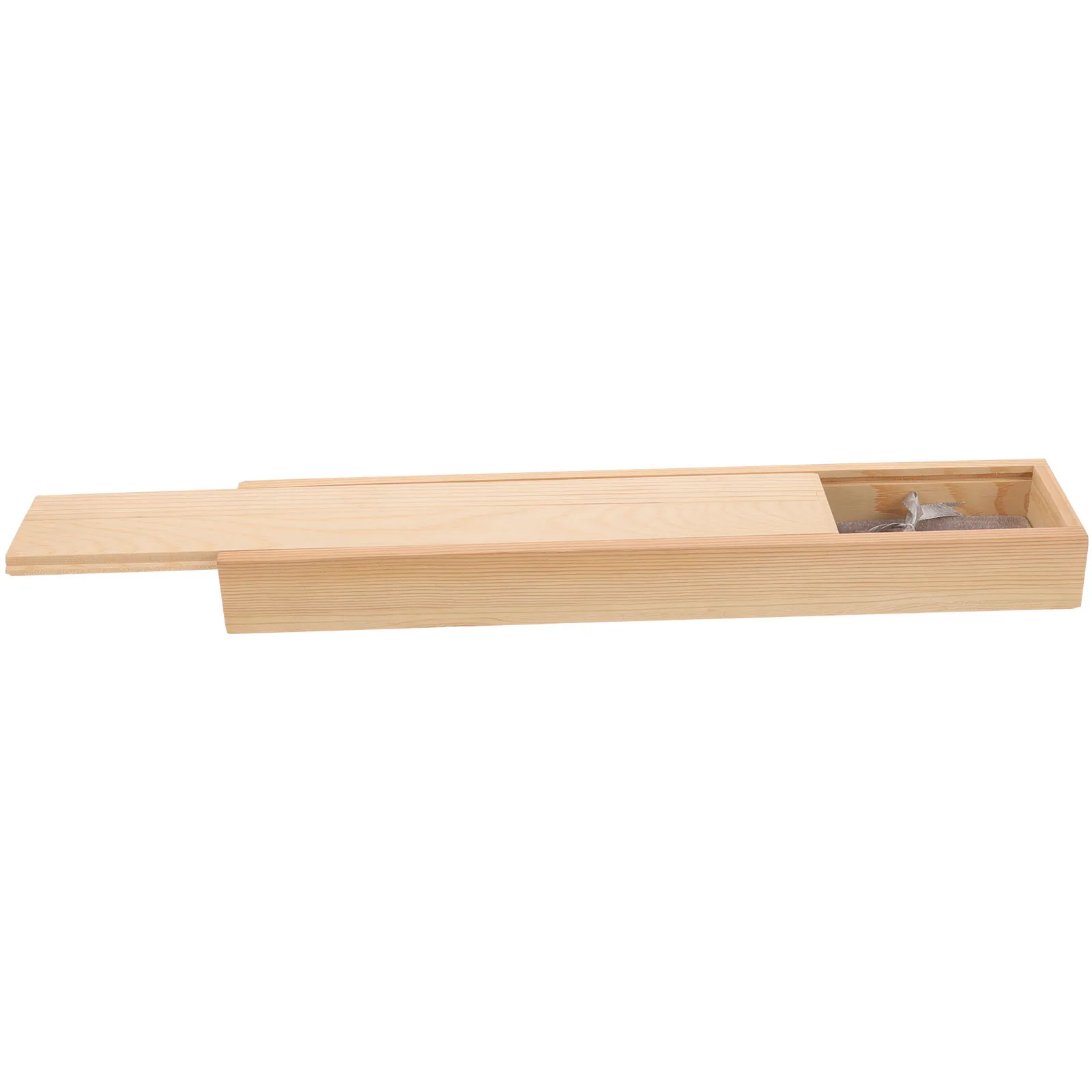 

Brush Gift Box Pen Container Artist Holder Delicate Chinese Paint Case Wooden Calligraphy