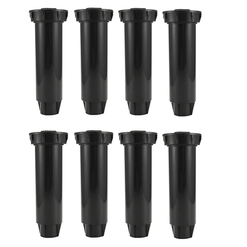 Imagen 1 del producto Aspersor profesional emergente de 8 piezas, distancia de pulverización ajustable en 3 - 6M para riego de pastizales/jardín/césped