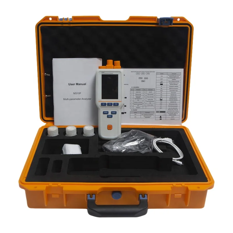 

Portable Multi parameter ph meter ORP EC TDS LCD display Water Quality Analyzer