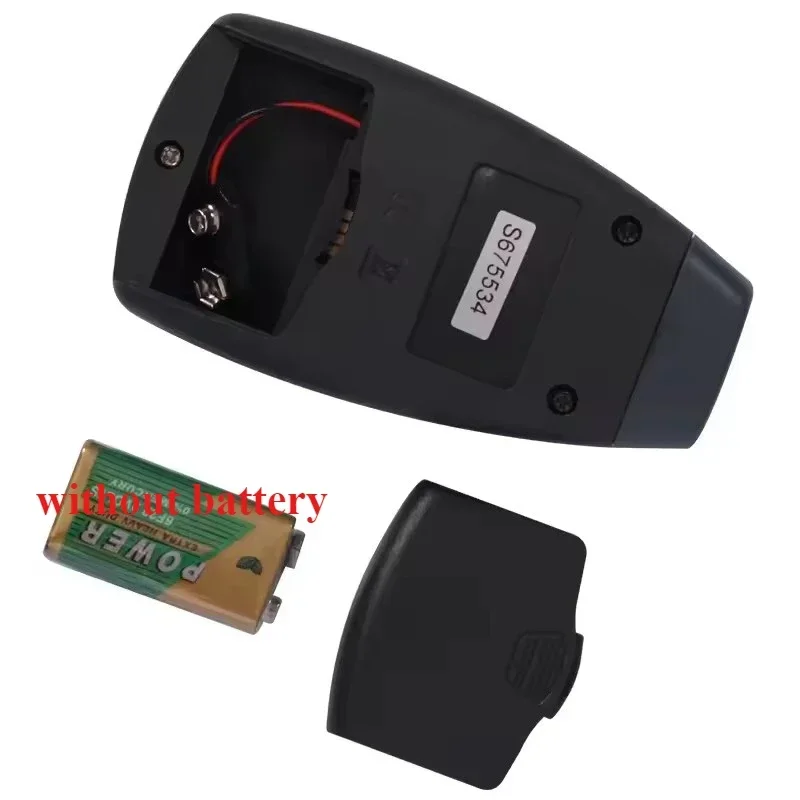 MD-4G 4-Pin Digital Wood Moisture Meter, Portable Timber Damp Detector with LCD Display, 5%~40% Humidity Tester